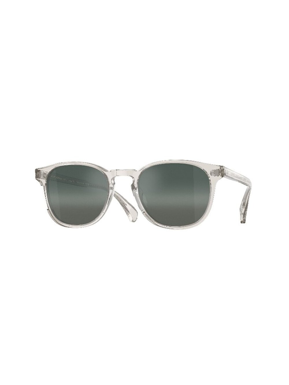 New Oliver Peoples Unisex Sunglasses Silver Round Lens Injected Frame OV5298SU